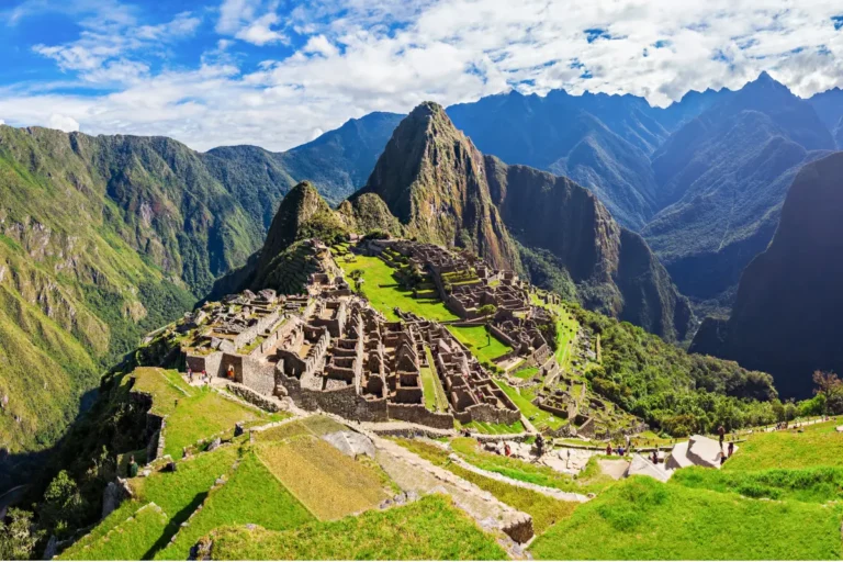 fotografia del centro arqueologico de machu picchu