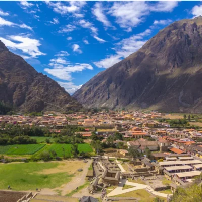 fotografia de ollantaytambo