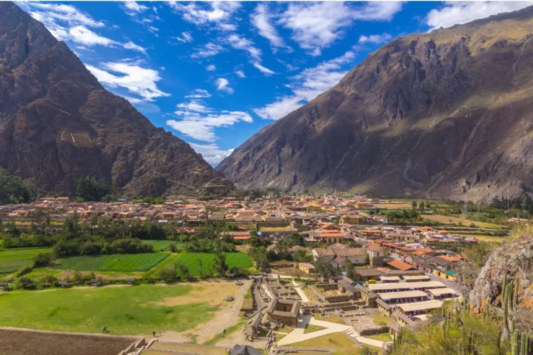 fotografia de ollantaytambo