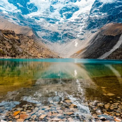 Fotografia de la laguna de humantay